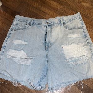 American eagle jean shorts